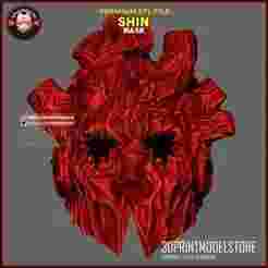 Dorohedoro Shin Mask - Anime Cosplay Helmet