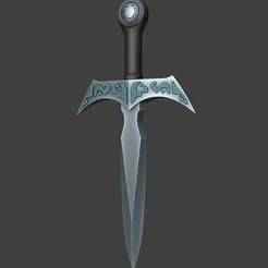 DOTa Phantom assassin knife PROP COSPLAY 3D MODEL (STL FILE) FOR PRINTING