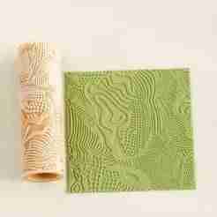 Dotted Line Chaos Texture Roller no.3