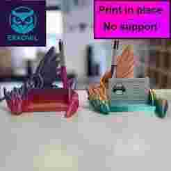 Dragon business card holder