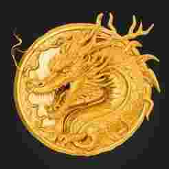Dragon coin , dragon nackle, dragon wall