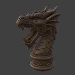 Dragon Head Cane Handle