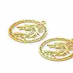 Dragon Head Pendant Jewelry Art