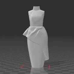 Dress Mannequin Fashion 3D