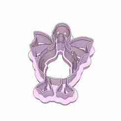 Duck in Bat Costume Clay Cutter - 35mm