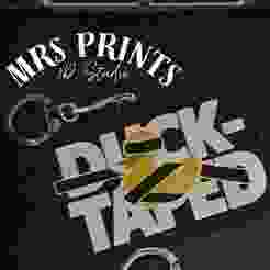 Duck-Taped Keychain