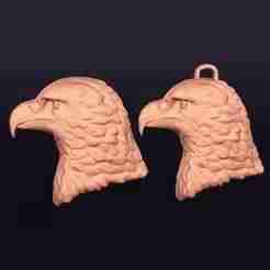 Eagle Head Pendant