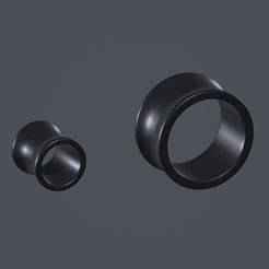 Ear Tunnels and Plugs Set (10mm to 40mm) - Commercial Use License