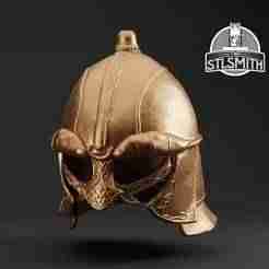 Ebony Helmet Oblivion Life Size Prop STL