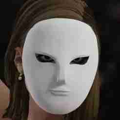 Eclipse Masquerade Mask - Perihelion Prints