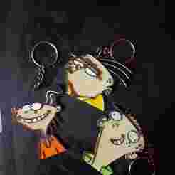 ED,EDD AND EDDY KEYCHAIN