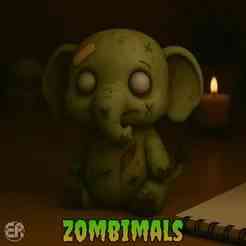 Elephant - Zombimals Collection 👻✨