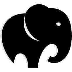elephant shaped like a teardrop 1 - 2D/3D Wall Art STL+SVG For CNC Router, Plasma, Waterjet, Laser & 3D Printer