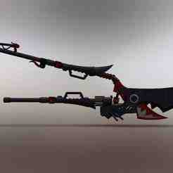 Ellen Joe Weapon Replica Character ZZZ Live Size For Cosplay Property Design STL