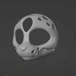 Emberlynn helluva boss three-eyed cat fursuit base