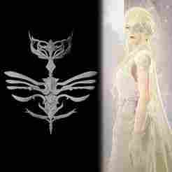 Ena The Curator - Chest and Neck Accesories - Infinity Nikki Cosplay Prop