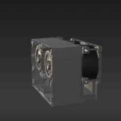 Ender 3 High-Flow Part Cooling Duct for Dual 5015 Fans