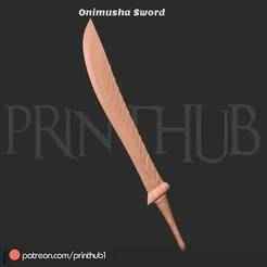 Enryuu Sword Level 1  Onimusha Warlords Fan Art  Cosplay Prop STL