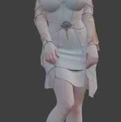 Ethereal Beauties 1 Premium Fantasy Female Sculptures 3D Model