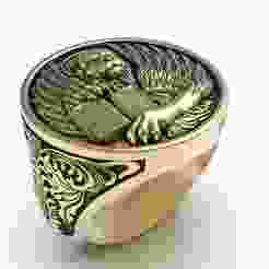 Evangelio de Saint Marcos Ring