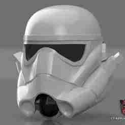 Evo Storm Trooper TFU Battlefront2 Helmet Star Wars Cosplay 1:1 Replica