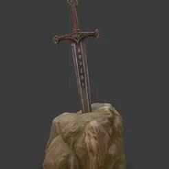 Excalibur, The sword in the stone
