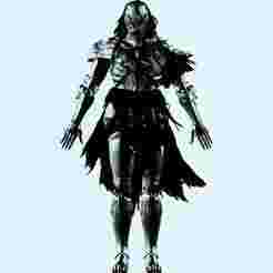 EXECUTOR DARKNESS FULL ARMOR SET - Elden Ring Cosplay Fan Art Stl Model