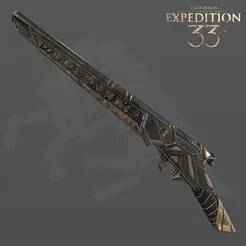 Expedition 33 Gustave Pistol (Clair Obscur) | Cosplay STL