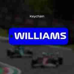 F1 Williams Racing Keychain