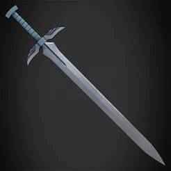 Fairy Tail Erza Scarlet Sword for Cosplay