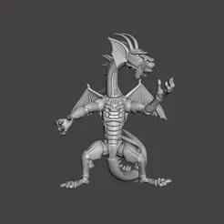 FAN ART MARVEL FIN FANG FOOM DRAGON KAIJU
