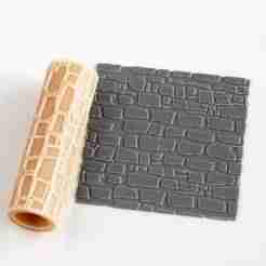 Fantasy Brick Wall Texture Roller no.2