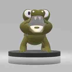 fantasy reptile model 3d printable model