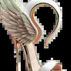 Fantasy Winged High Heel Sandals