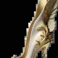 Fantasy Winged High Heel Shoes