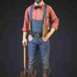 Farmer Man Prop