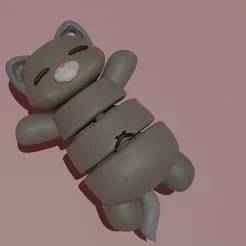 Fat Cat/Fat Cat keychain flexi