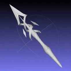 Fate Grand Order Bradamante Lance Printable Assembly