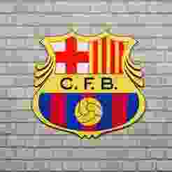 FC Barcelona-Inspired Puzzle Wall Art – Modular & Paintable