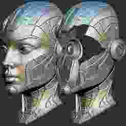 Female Cybor Masks