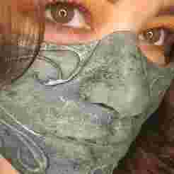 Female death eater half mask
