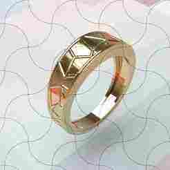 Fine Jewelry, Modern Textured Ring 61