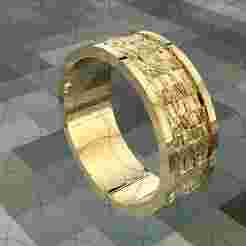 Fine Jewelry, Modern Textured Ring 64