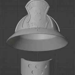 Fire Force Company 8 Full Cosplay Set (Helmet, Neck Guard, Hand Armor & Cross Emblem) (Ready for 3D Printing) - STL File
