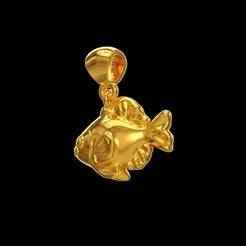 Fish pendant Free 3D print model