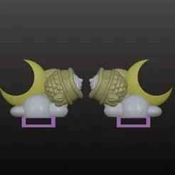 fishcake moon headphone mounts