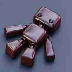 Flexi Wooden Robot Man