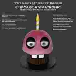 FNAF Inspired Animatronic Cupcake
