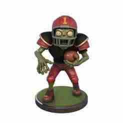 Football Zombie Statue – Plants vs Zombies | Collectible STL