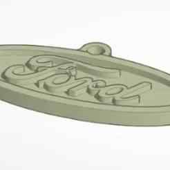 Ford logo pendant charm